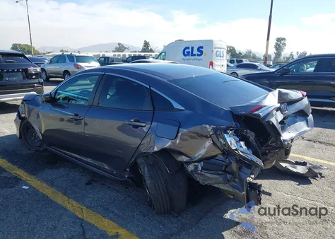 2019 Honda Civic Lx из США, поврежденный, VIN 2HGFC2F69KH540276